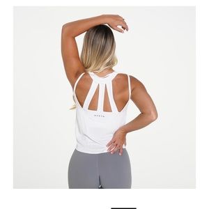 Like New NVGTN White Flow Tank Medium